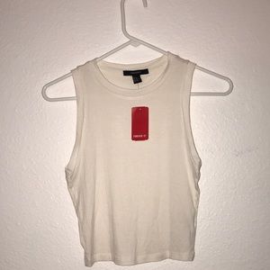 NWT Forever 21 cream tank top